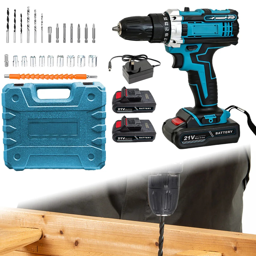 High quality lithium-ion rechargeable battery electric tool hand drill