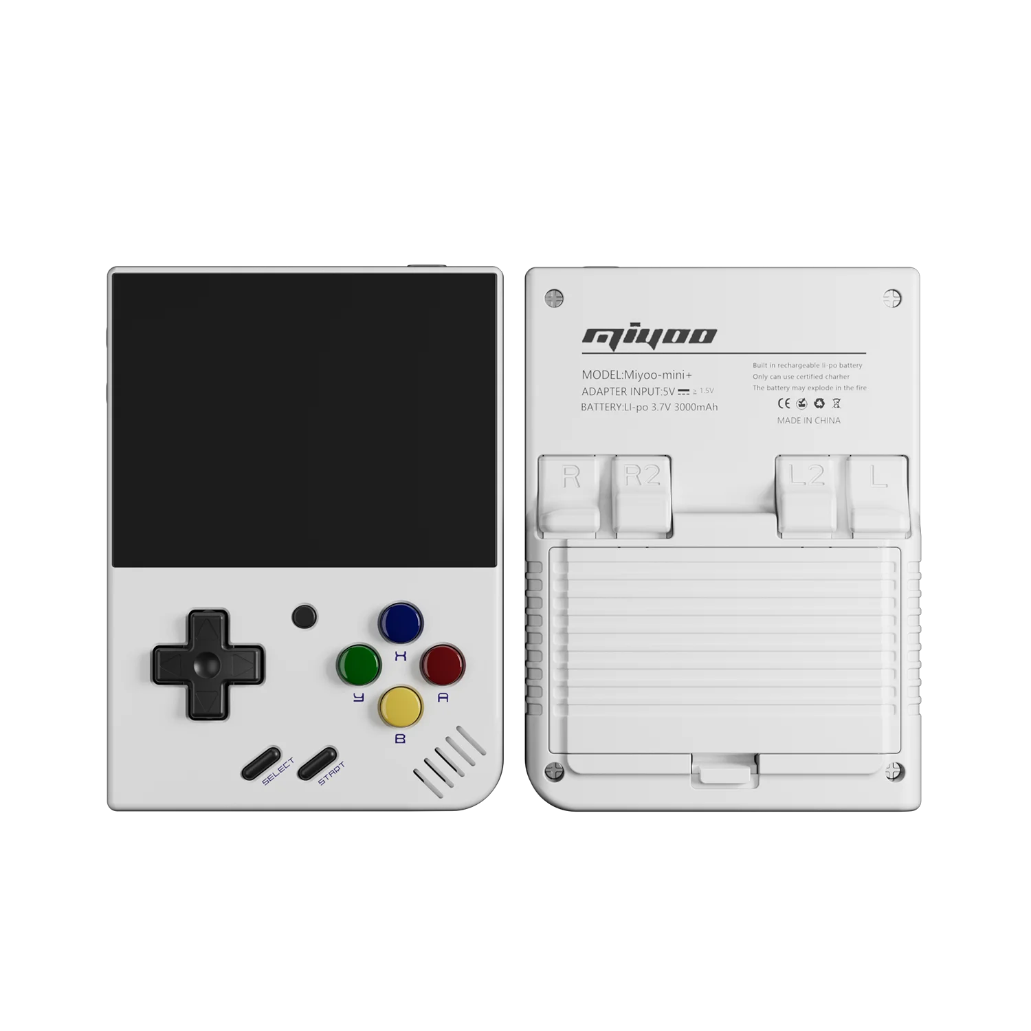 Miyoo Mini Plus Retro Handheld Console, 3.5'' IPS Screen, Linux Open Source Gaming Device